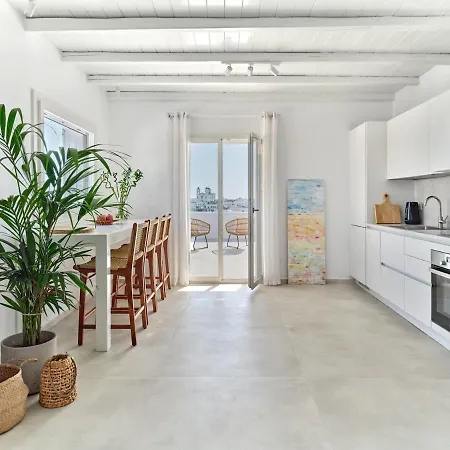 Parian Pearl Unique Seaview Villa Naousa